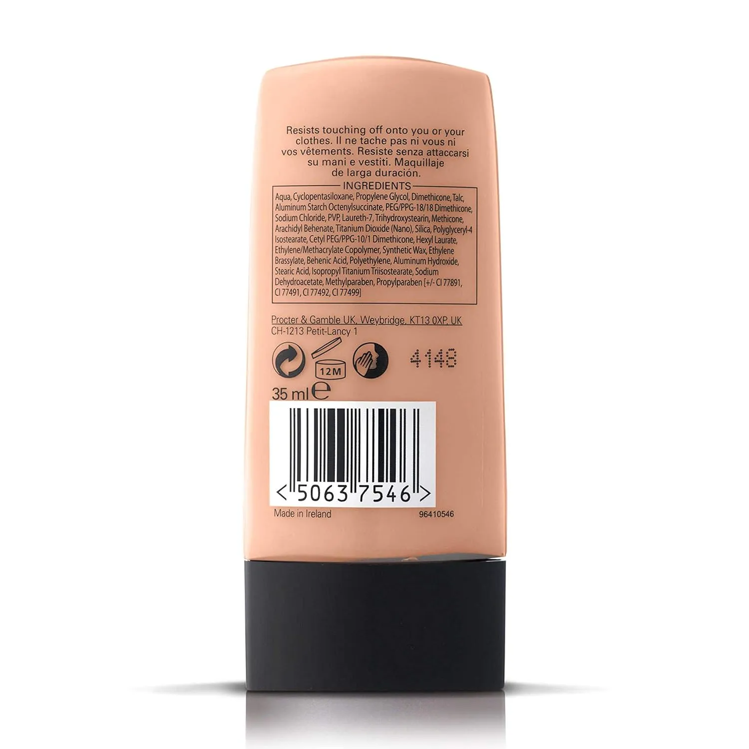 Max Factor Lasting Performance Long Lasting Foundation 101 Ivory Beige