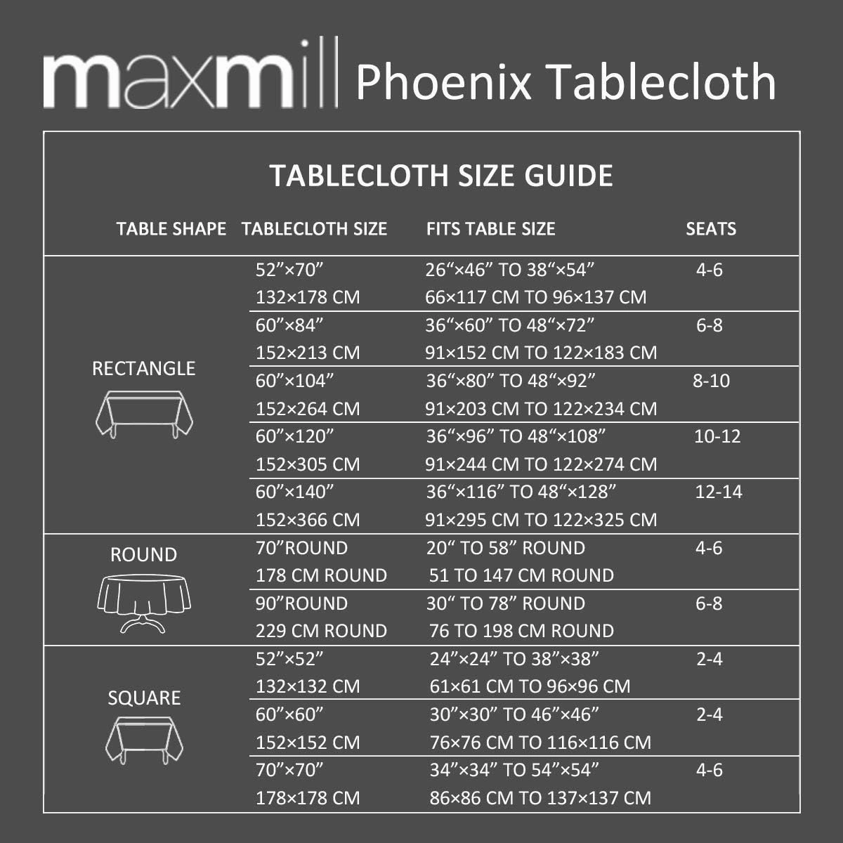 maxmill Jacquard Table Cloth Swirl Pattern Spillproof Wrinkle Resistant Heavy Weight Soft Tablecloth for Kitchen Dinning Tabletop Outdoor Picnic Rectangle 52 x 70 Inch Beige
