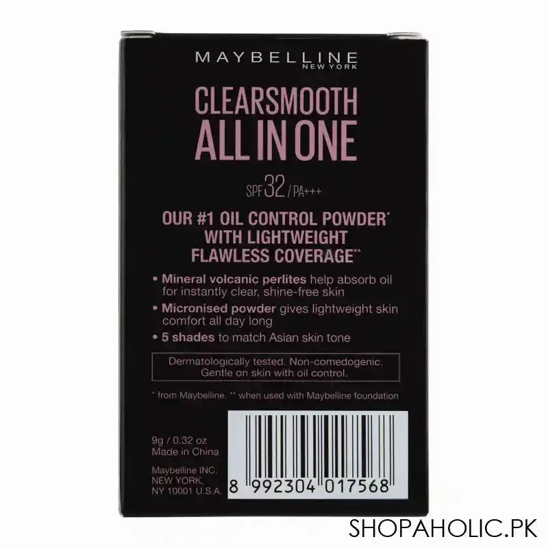 Maybelline New York Clear Smooth All In One Two Way Cake Refill, 02 Nude Beige