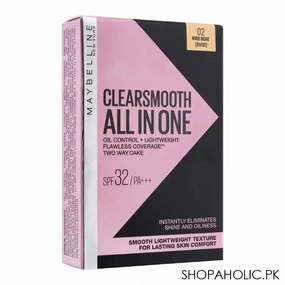Maybelline New York Clear Smooth All In One Two Way Cake Refill, 02 Nude Beige