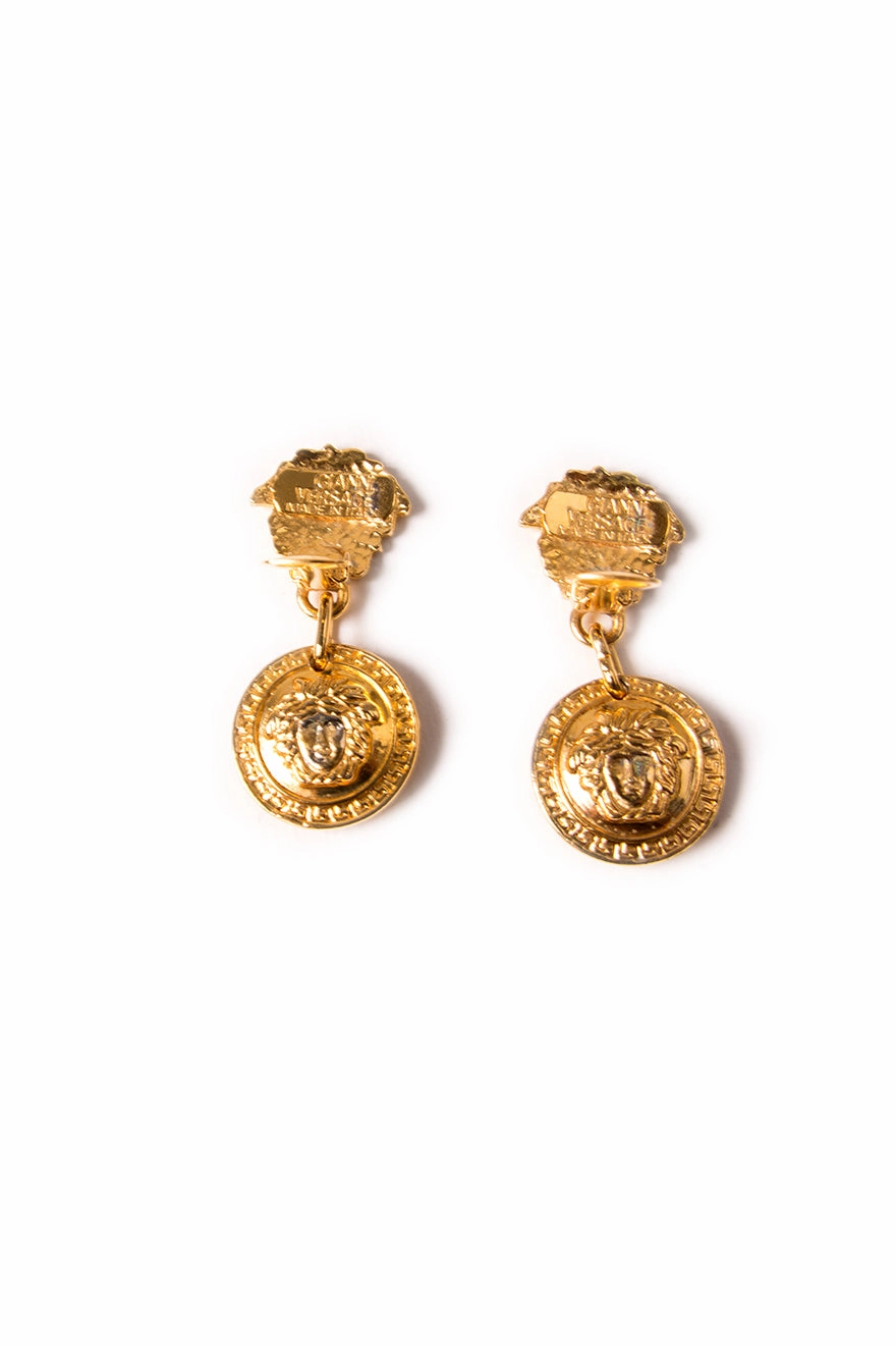 Medusa Head Earrings