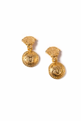 Medusa Head Earrings