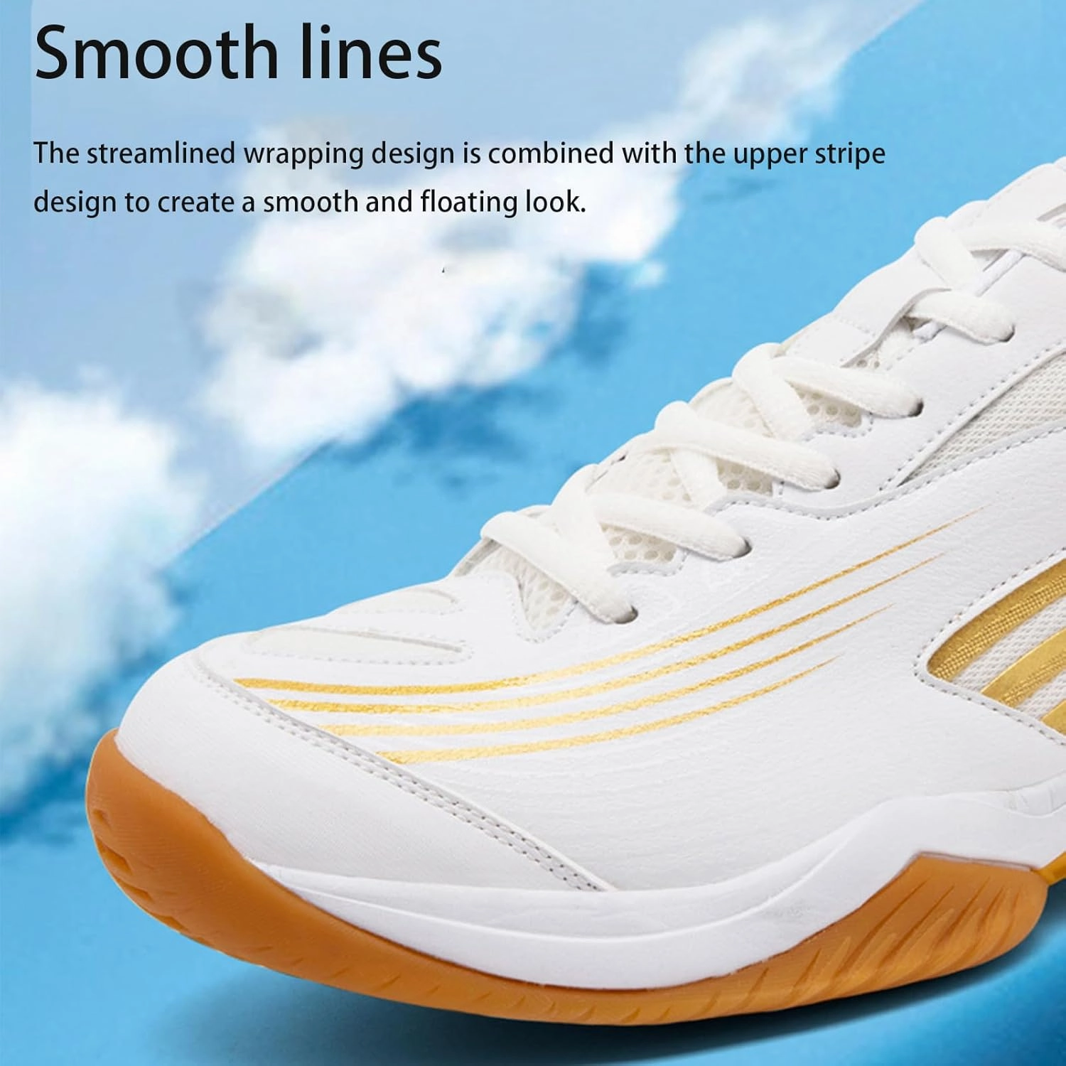 Men's Pickleball Shoes Badminton Tennis Non Slip Comfort Table Tennis Volleyball Sport Shoes Court Sneakers Indoor Outdoor