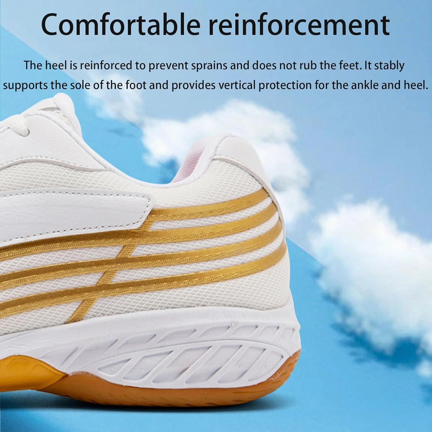 Men's Pickleball Shoes Badminton Tennis Non Slip Comfort Table Tennis Volleyball Sport Shoes Court Sneakers Indoor Outdoor