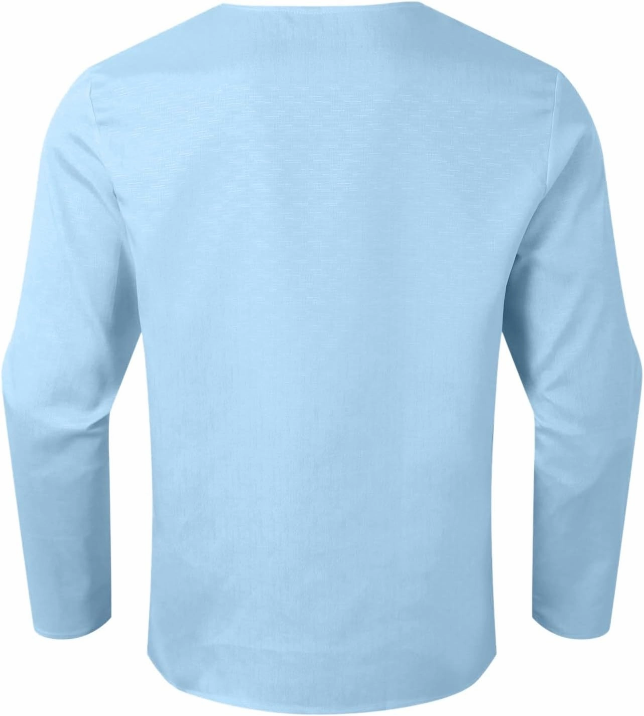 Men's Summer Shirts 3/4 Sleeved Tie The Rope Comfortable Leisure Style Blouse Comfy Fashion Trendy T-Shirts