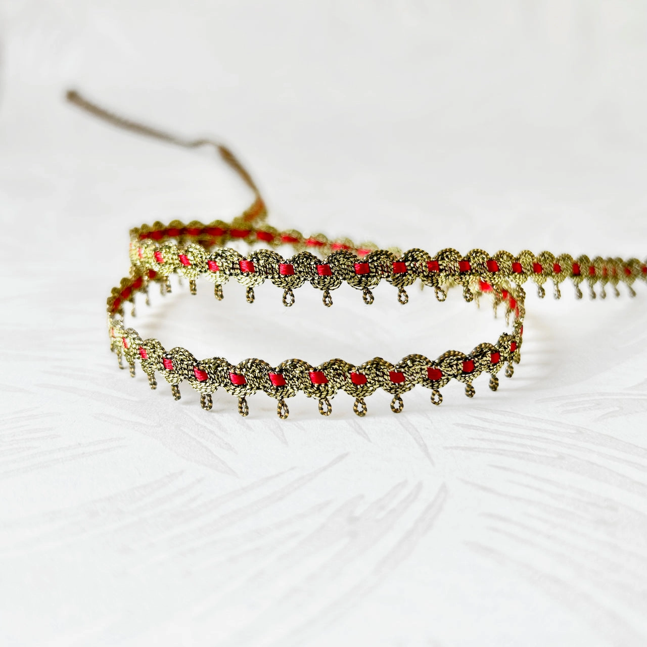 Metallic Braid w/Inset - Multiple Colorways