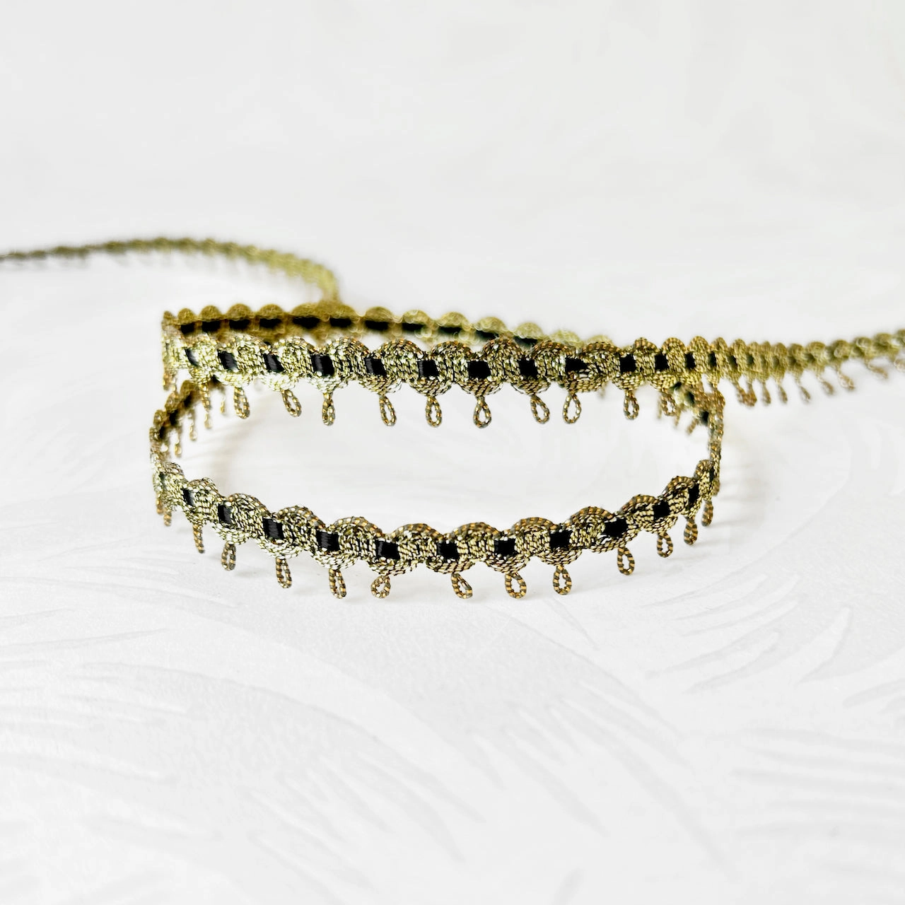 Metallic Braid w/Inset - Multiple Colorways