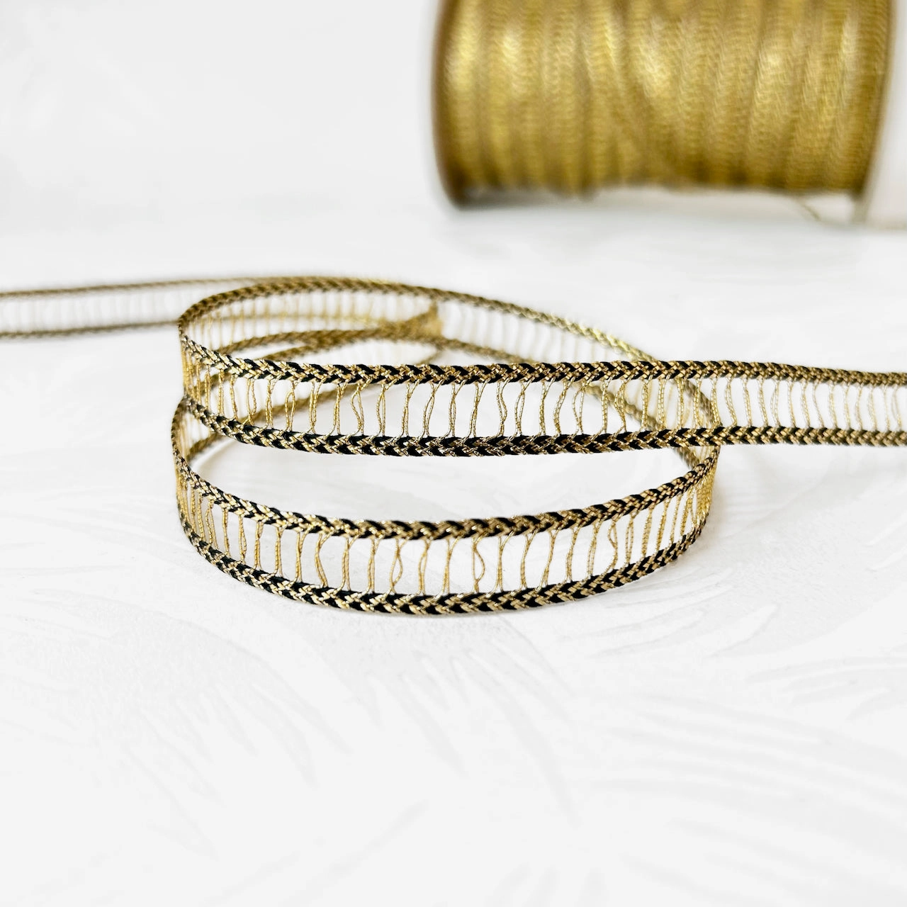 Metallic Ladder Braid