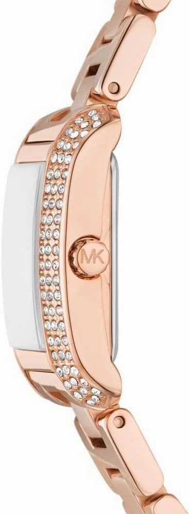 Michael Kors Emery Women's Watch, Rectangular Stainless Steel Watch for Women with Steel or Leather Band