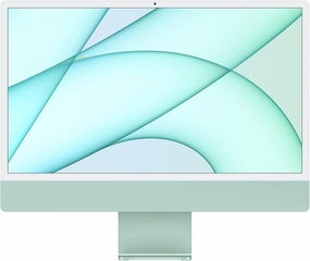 Mid 2021 Apple iMac with Apple M1 Chip 8-core CPU (24 inch, 8GB RAM, 256GB) (QWERTY English) Green (Renewed Premium)