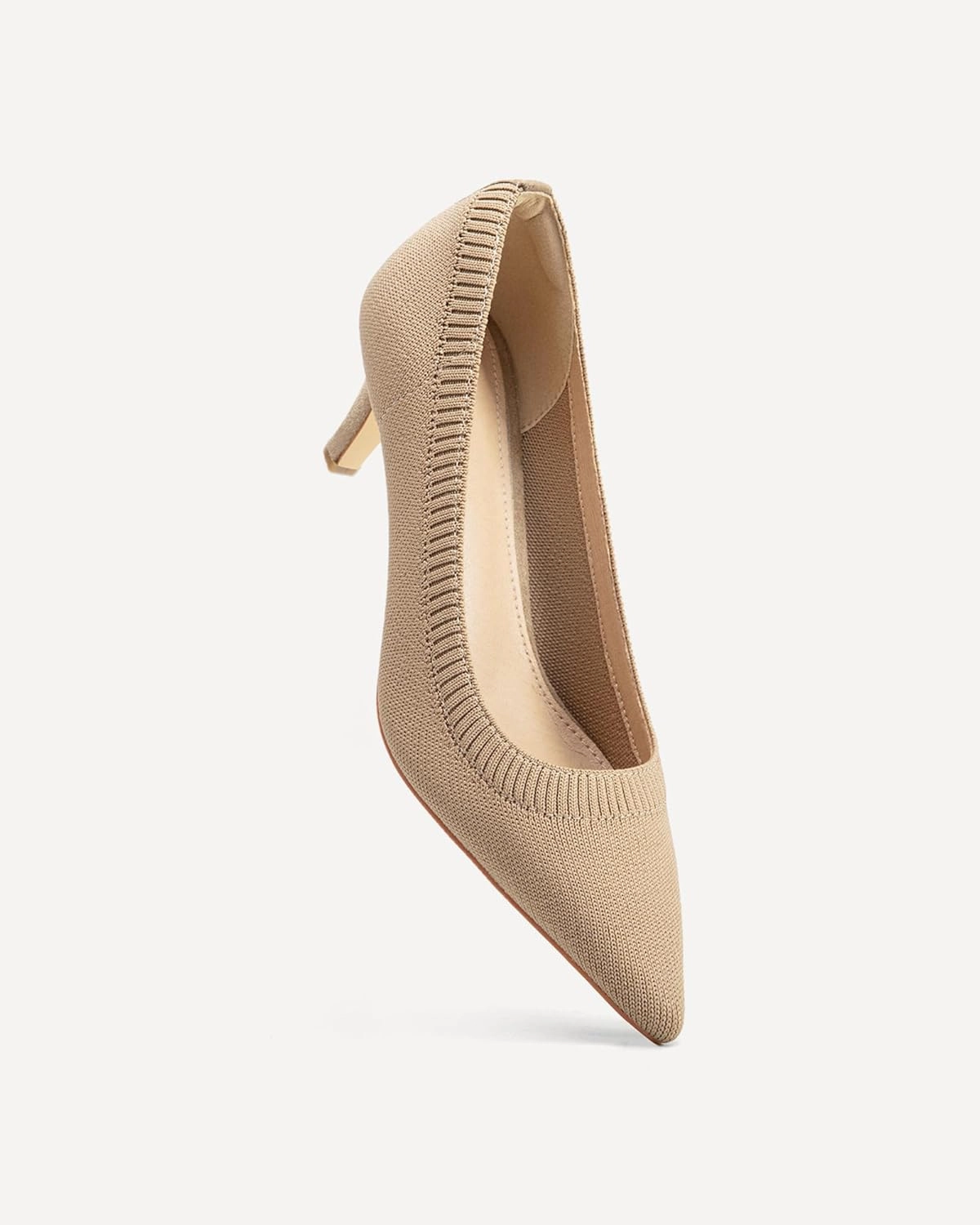 Mousse FIT Solid Color Stiletto Pumps Shoes