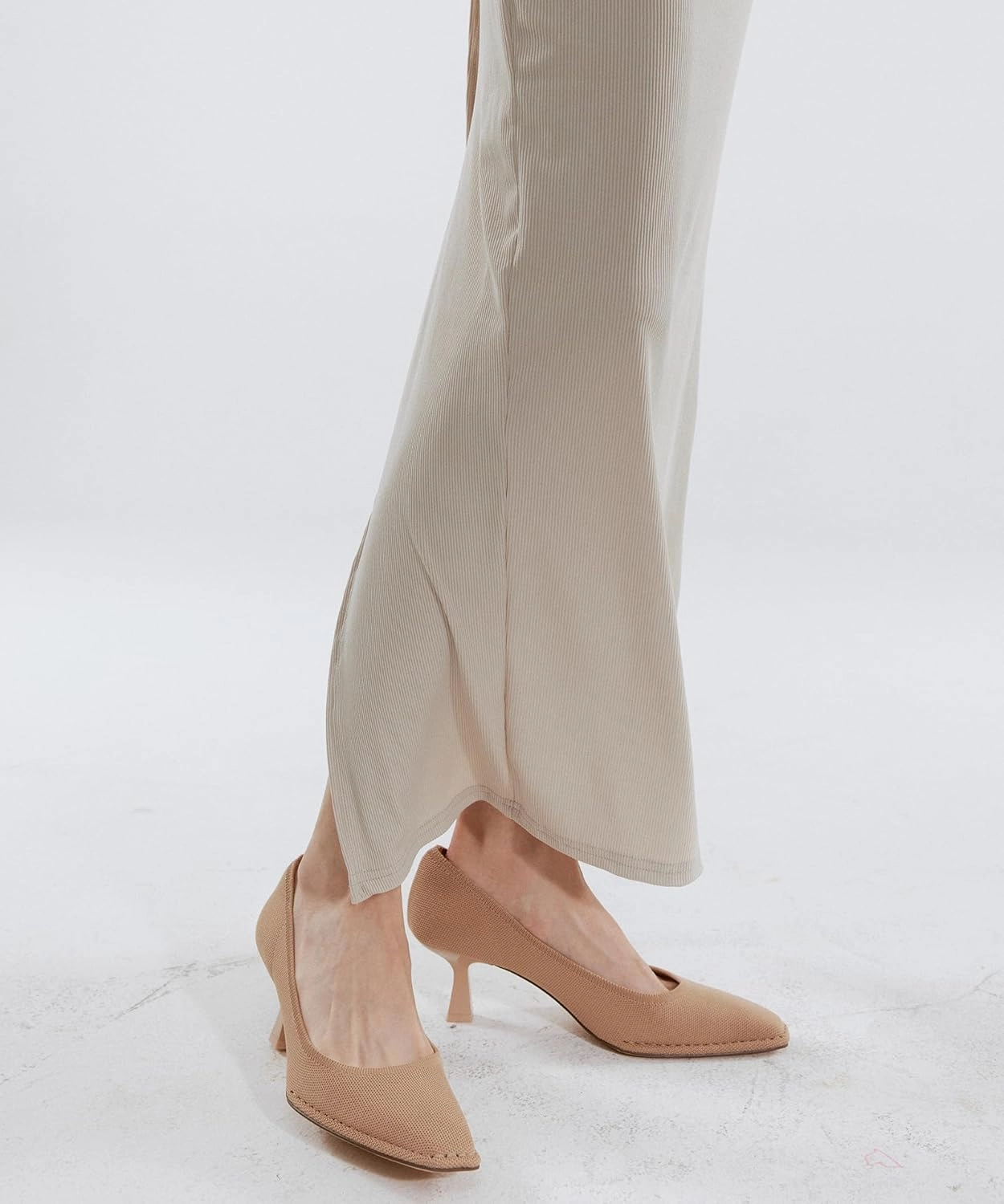 Mousse FIT Solid Color Stiletto Pumps Shoes