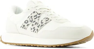 New Balance Women's 237 V1 Sneaker, Sea Salt/Black/Gold Metallic, 5