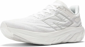 New Balance Men's M1080W13 Running Shoe, White/Light Silver Metallic, 16 Narrow