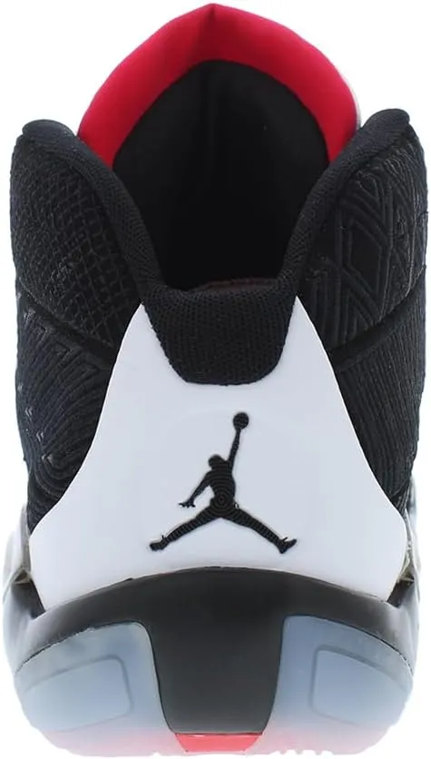 NIKE Air Jordan XXXVIII FIBA Basketball Shoes (FN7481-100, White/Pure Platinum/Metallic Gold)