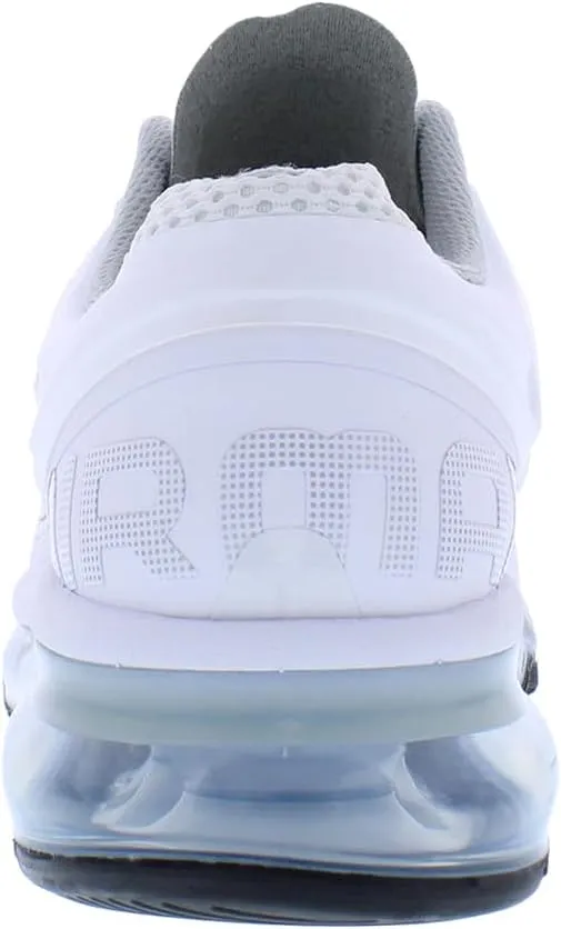 Nike Air Max 2013 Big Kids' Shoes (555426-100, White/Metallic Silver)