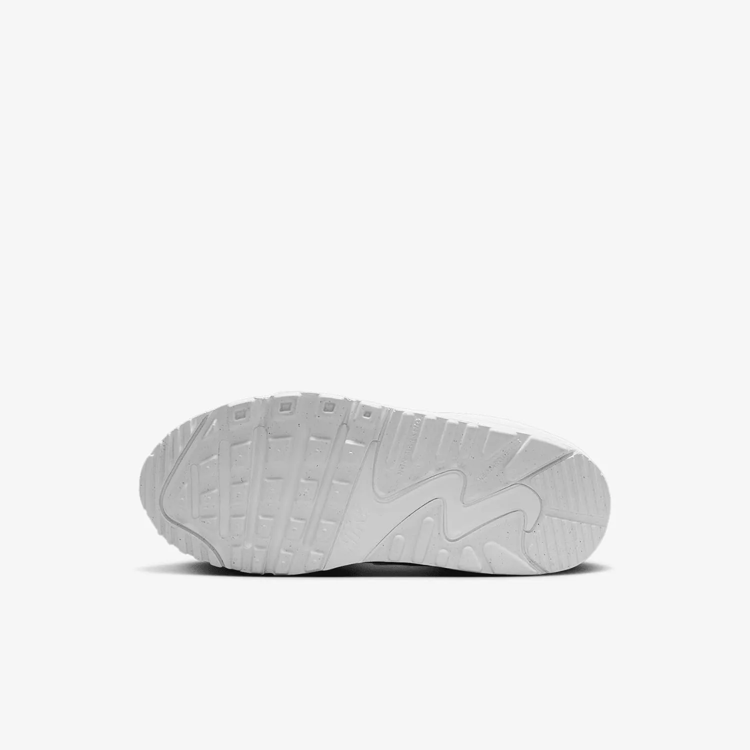 Nike Air Max 90 EasyOn Little Kids' Shoes (IH1417-133, White/Metallic Silver/White)