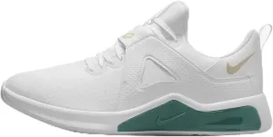 Nike Air Max Bella TR 5 Women's Workout Shoes (DD9285-106, White/Bicoastal/Metallic Gold Grain) Size 11
