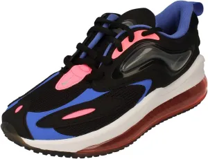 Nike Air Max Zephyr GS Running Trainers CN8511 Sneakers Shoes (UK 4 US 4.5Y EU 36.5, Black Metallic Silver Sapphire 004)