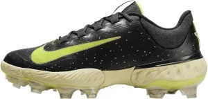 Nike Alpha Huarache Elite 4 Low MCS JRD Baseball Cleats (FZ1362-400, Midnight Navy/Midnight Navy/Metallic Gold)
