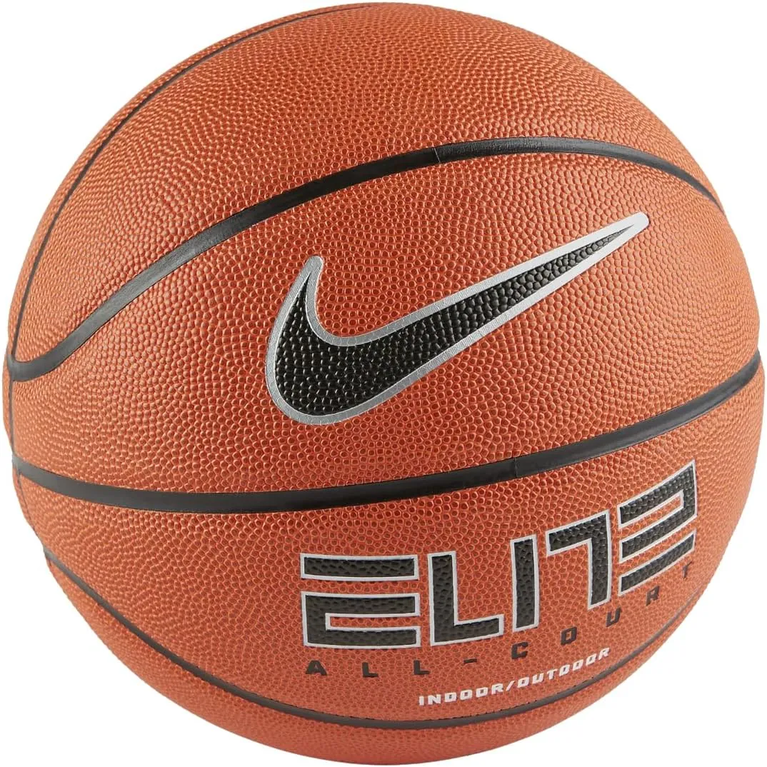 Nike BS3029-855 Basketball Amber/Black/Metallic Silver/Black