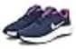 Nike Girls Star Runner 3 Sneaker, Midnight Navy/Metallic Silver, 5 Big Kid