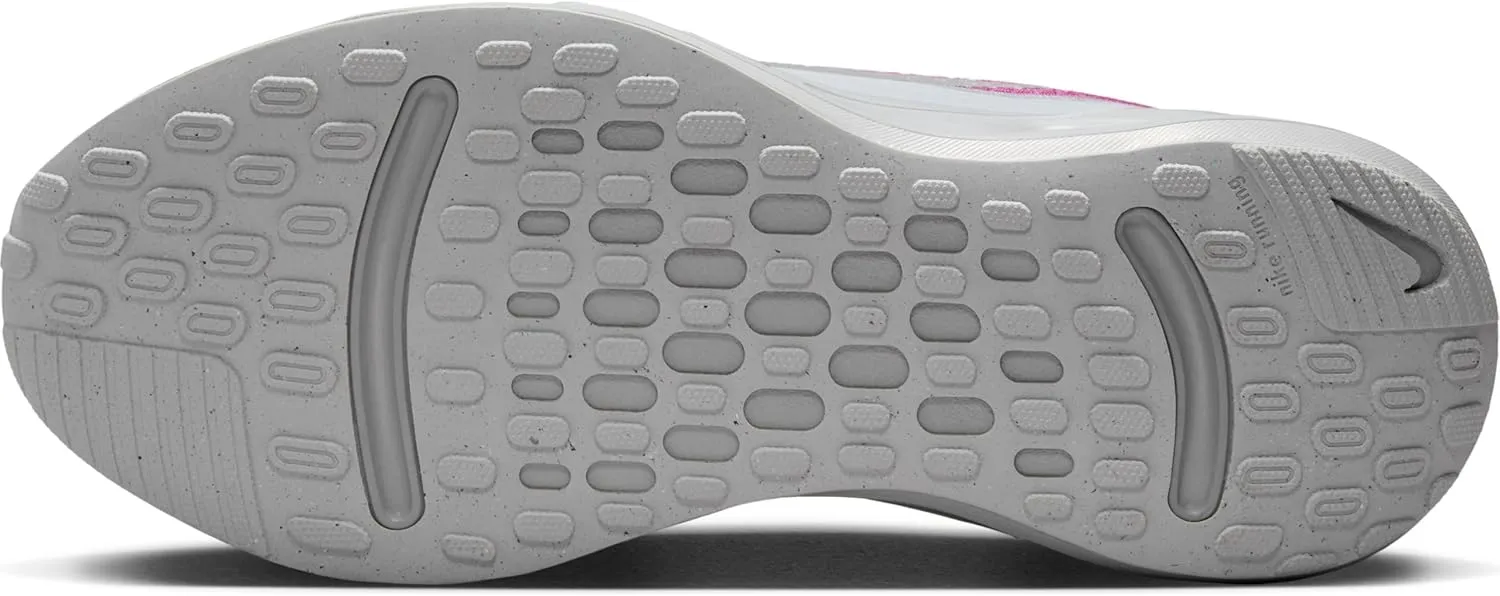 Nike Journey Run PRM Women's Road Running Shoes (FZ3090-500, Hot Fuchsia/Wolf Grey/Metallic Silver)