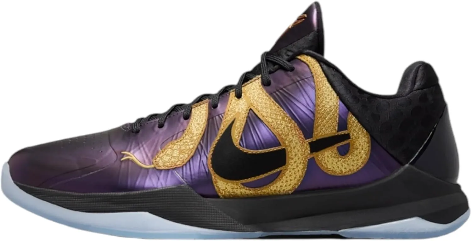 Nike Kobe 5 Protro Men's Basketball Shoes Eggplant/Black-Metallic Gold IB4481-500 Size 9.5