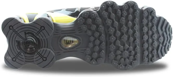 Nike Shox TL Men's Shoes (CN0151-002, Black/Dynamic Yellow/Metallic Silver)