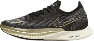Nike Streakfly Men's Road Racing Shoes (DJ6566-001, Black/White/Sail/Metallic Gold Grain) Size 12.5