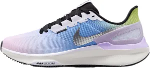 Nike Structure 25 SE Women's Road Running Shoes (HV3177-500, Amethyst Tint/Black/Light Lemon Twist/Metallic Gold)