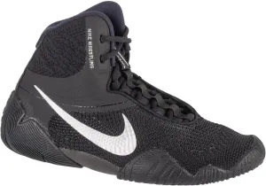 Nike Tawa Men's Wrestling Shoes (CI2952-001, Black/Black/Metallic Silver) Size 9