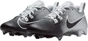 Nike Vapor Edge Speed 360 2 Football Cleats (Metallic Silver/Black-White, US Footwear Size System, Adult, Men, Numeric, Medium, 7)