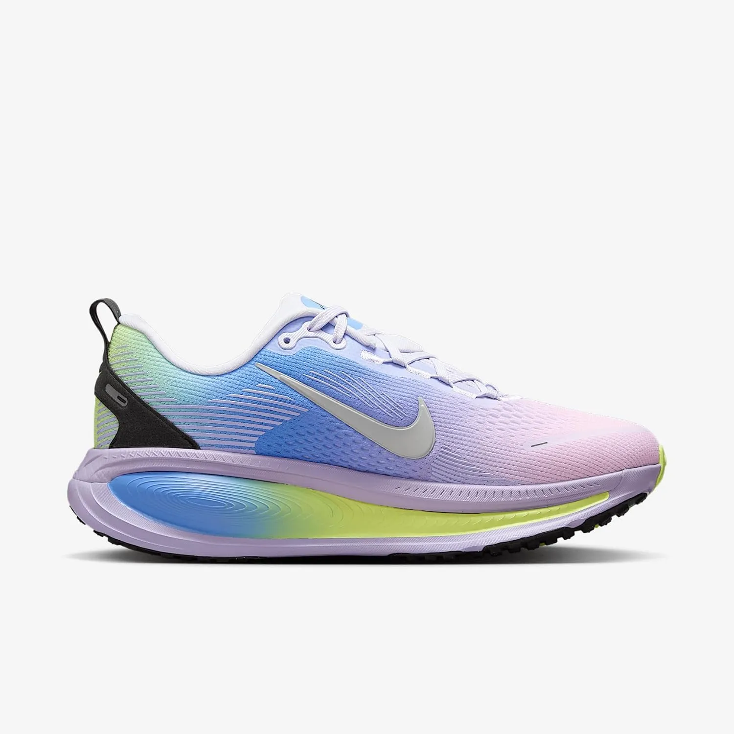 Nike Vomero 18 SE Women's Road Running Shoes (IB5169-500, Amethyst Tint/Hydrangeas/Phantom/Metallic Silver)