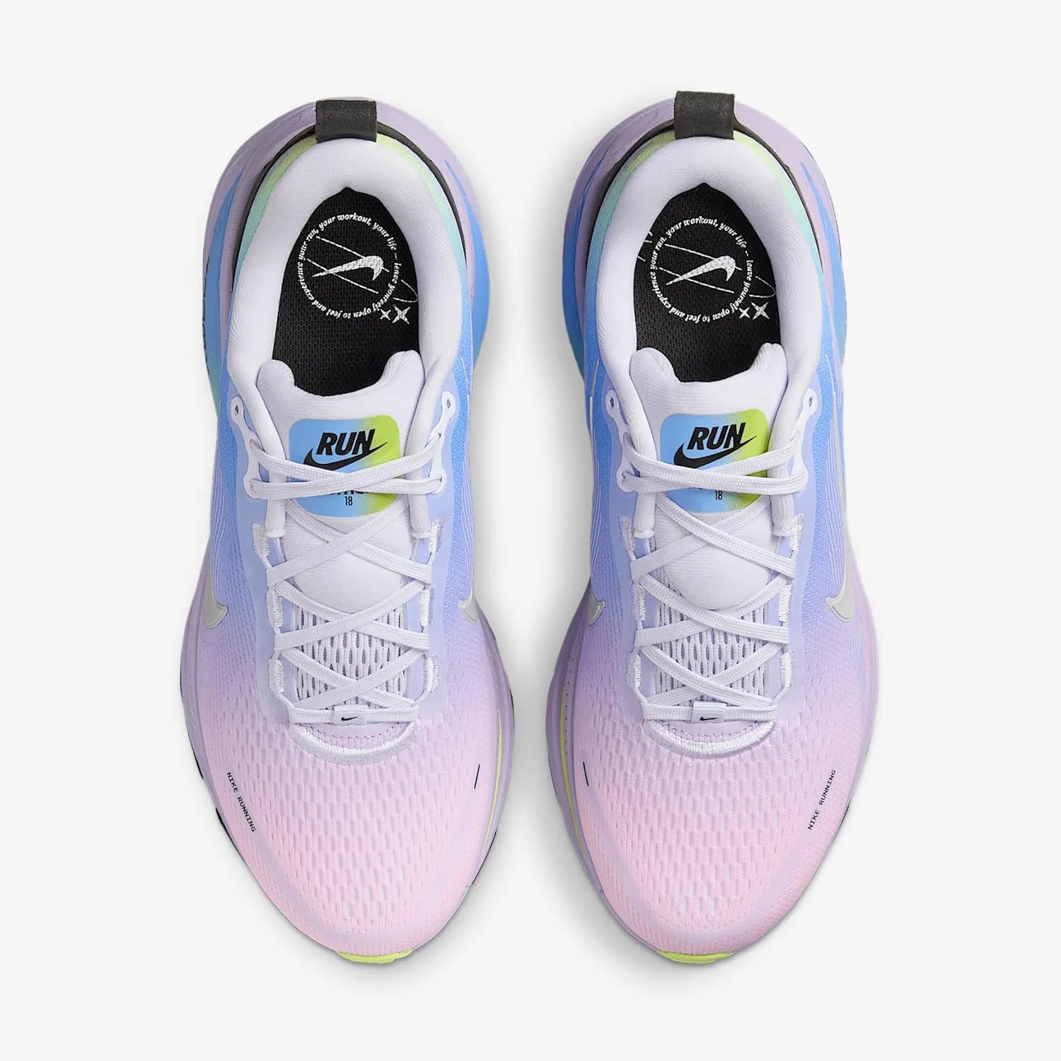 Nike Vomero 18 SE Women's Road Running Shoes (IB5169-500, Amethyst Tint/Hydrangeas/Phantom/Metallic Silver)