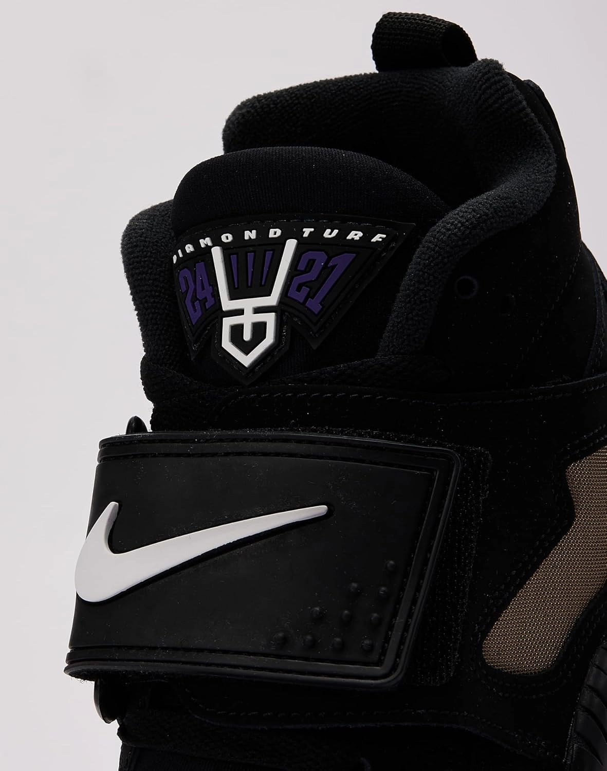 Nike Air Diamond Turf 'Ravens' (Black)
