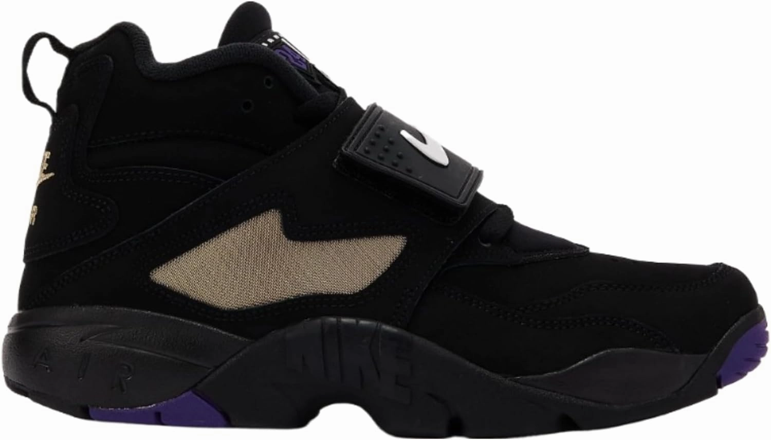 Nike Air Diamond Turf 'Ravens' (Black)
