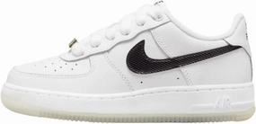 Nike Air Force 1 PRM Mens Size - 7 White/Black-metallic Gold