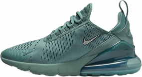Nike Air Max 270 Women's Shoes (HF5127-361, Bicoastal/Metallic Silver/Chrome) Size 6