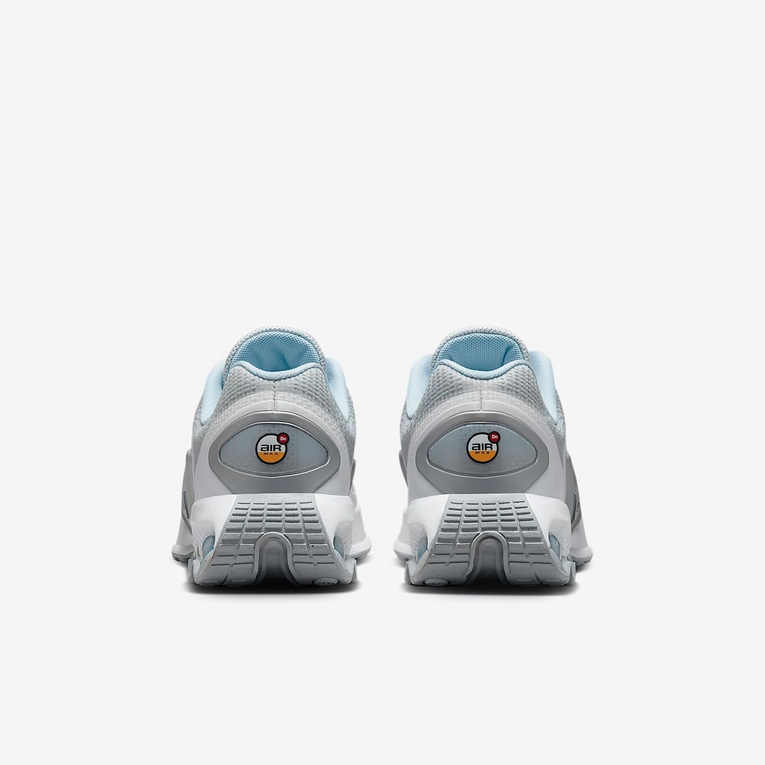 Nike Air Max Dn Big Kids' Shoes (HQ3256-043, Pure Platinum/Glacier Blue/White/Metallic Silver)