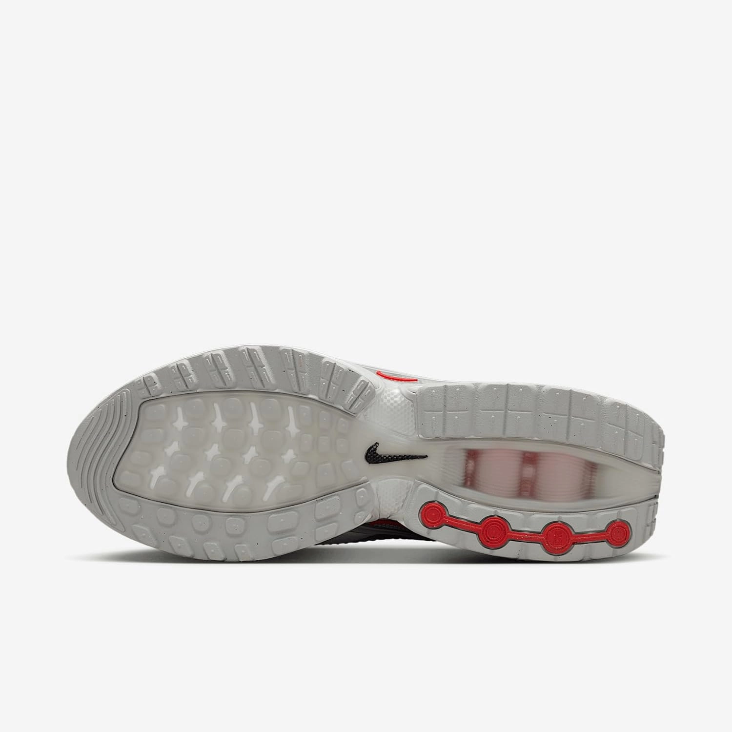 Nike Air Max Dn Shoes (DV3337-018, Pure Platinum/Wolf Grey/Metallic Silver/University Red)