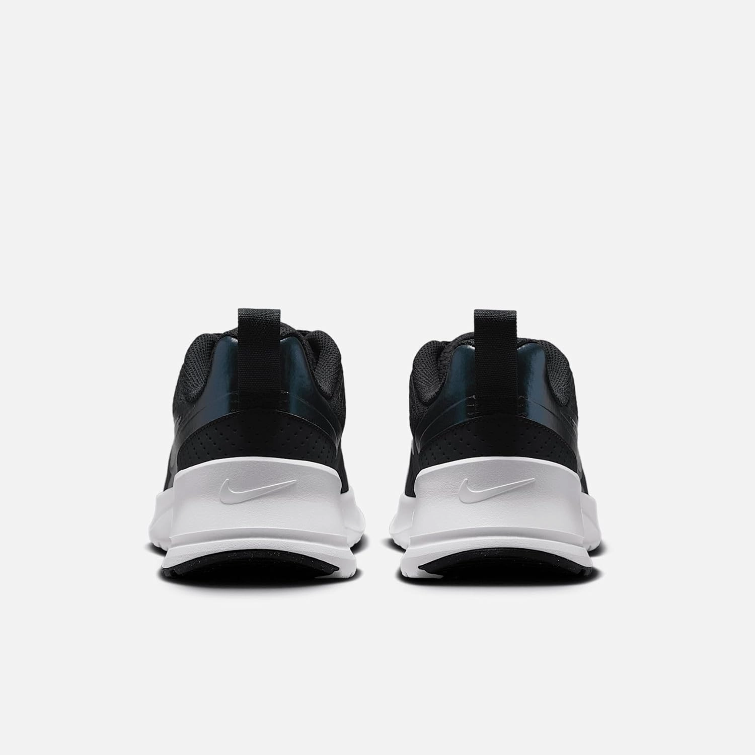 Nike Air Max Nuaxis Women's Shoes (HF1233-003, Black/White/Metallic Silver/Metallic Dark Grey)