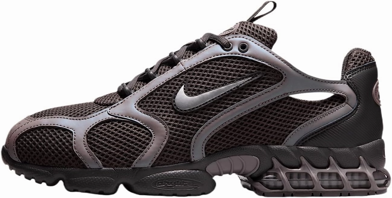 Nike Air Zoom Spiridon Cage 2 Men's Shoes (HV6929-299, Medium Ash/Taupe Grey/Cave Stone/Metallic Silver)
