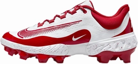 Nike Alpha Huarache Elite 4 Low MCS JRD Baseball Cleats (FZ1362-400, Midnight Navy/Midnight Navy/Metallic Gold)