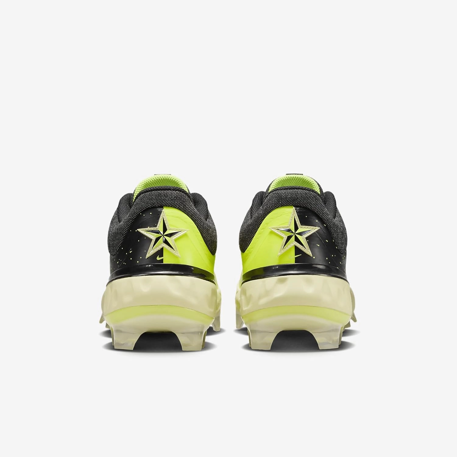 Nike Alpha Huarache Elite 4 Low MCS JRD Baseball Cleats (FZ1362-400, Midnight Navy/Midnight Navy/Metallic Gold)