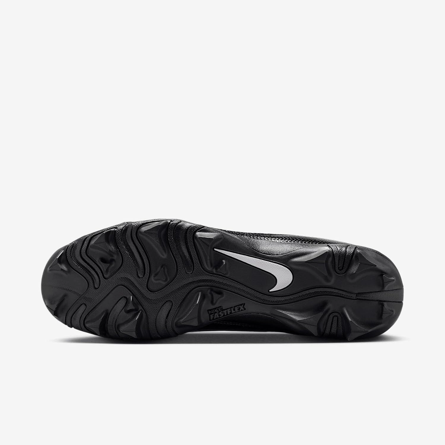Nike Alpha Menace 4 Shark Football Cleats (FN0028-002, Black/Metallic Silver)