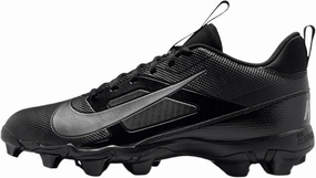 Nike Alpha Menace 4 Shark Football Cleats (FN0028-002, Black/Metallic Silver)