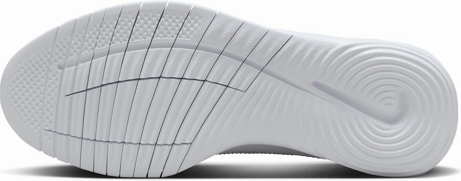 Nike Flex Experience Run 12 Premium Women's Road Running Shoes (FZ2114-100, Summit White/Black/White/Metallic Silver)