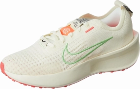 Nike Interact Run - Women's (FD2292-106, Green/Pink/Beige)