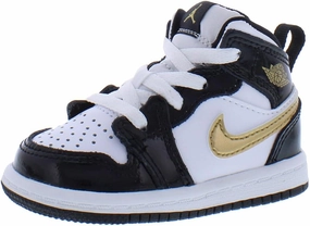 Nike Jordan 1 Mid Se (td) Kids Toddler Bq6933-007 Size 4